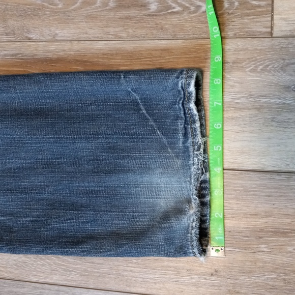 AMERICAN EAGLE RELAXED, DISTRESSED BOTTOM, BLUE JEANS ๐ - Picture 10 of 16